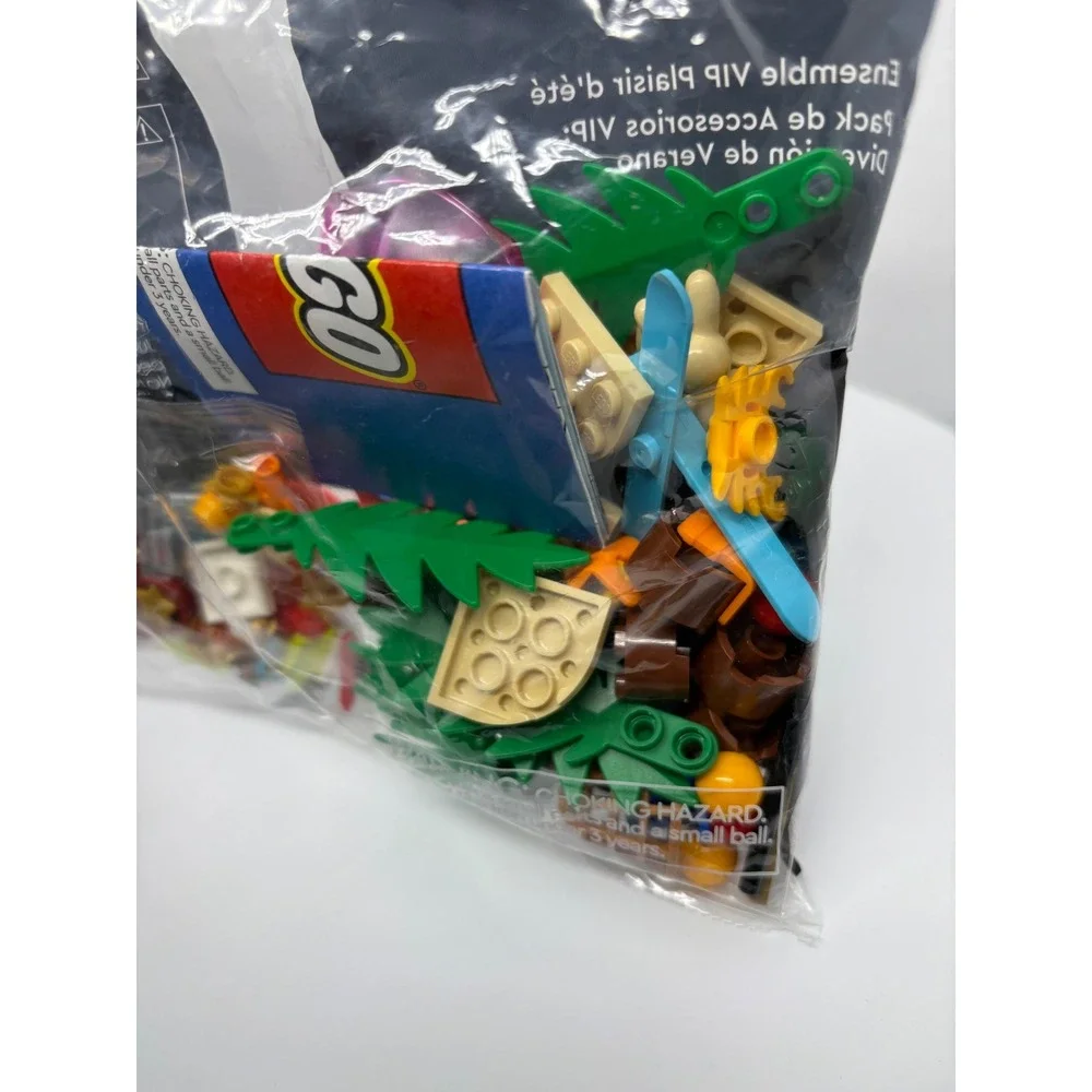 LEGO Summer Fun VIP Add-On Pack 40607 - 120 Pcs - New Sealed -‎ Kids Toy
